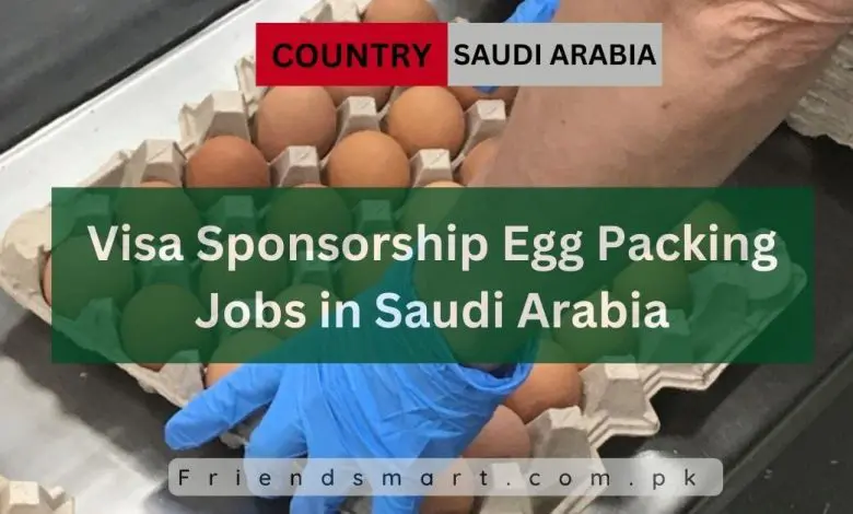 Photo of Visa Sponsorship Egg Packing Jobs in Saudi Arabia 2024