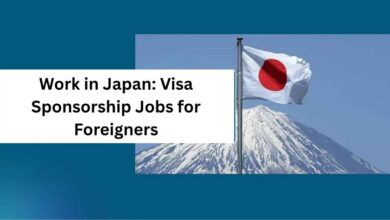 Photo of Work in Japan: Visa Sponsorship Jobs for Foreigners