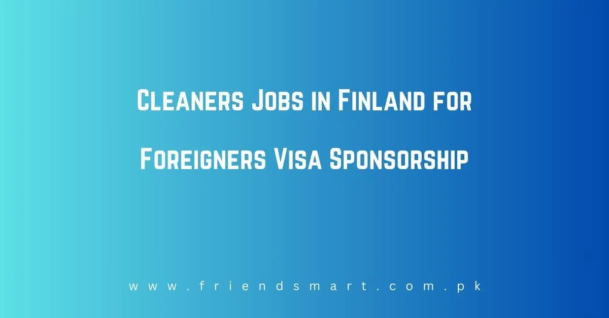 Cleaners Jobs in Finland