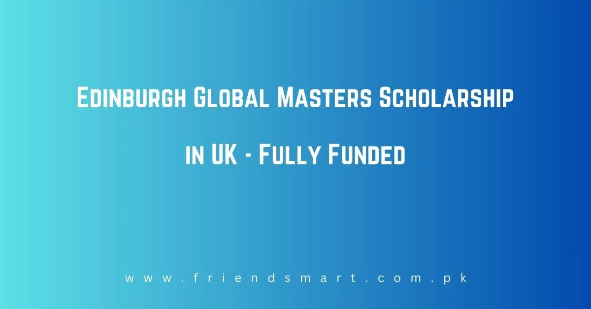 Edinburgh Global Masters Scholarship