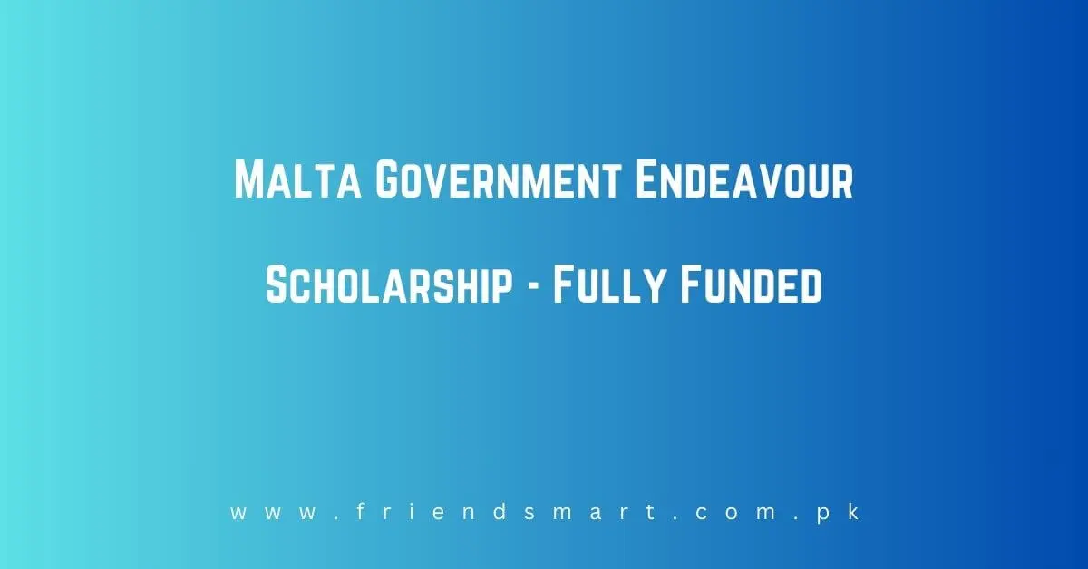 Malta Government Endeavour Scholarship