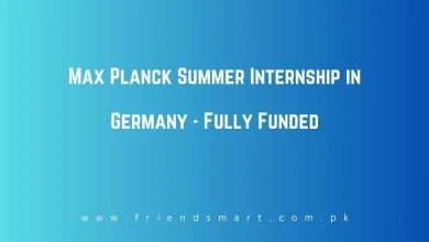 Photo of Max Planck Summer Internship in Germany – Fully Funded