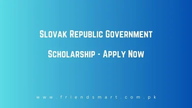 Photo of Slovak Republic Government Scholarship 2024 – Apply Now