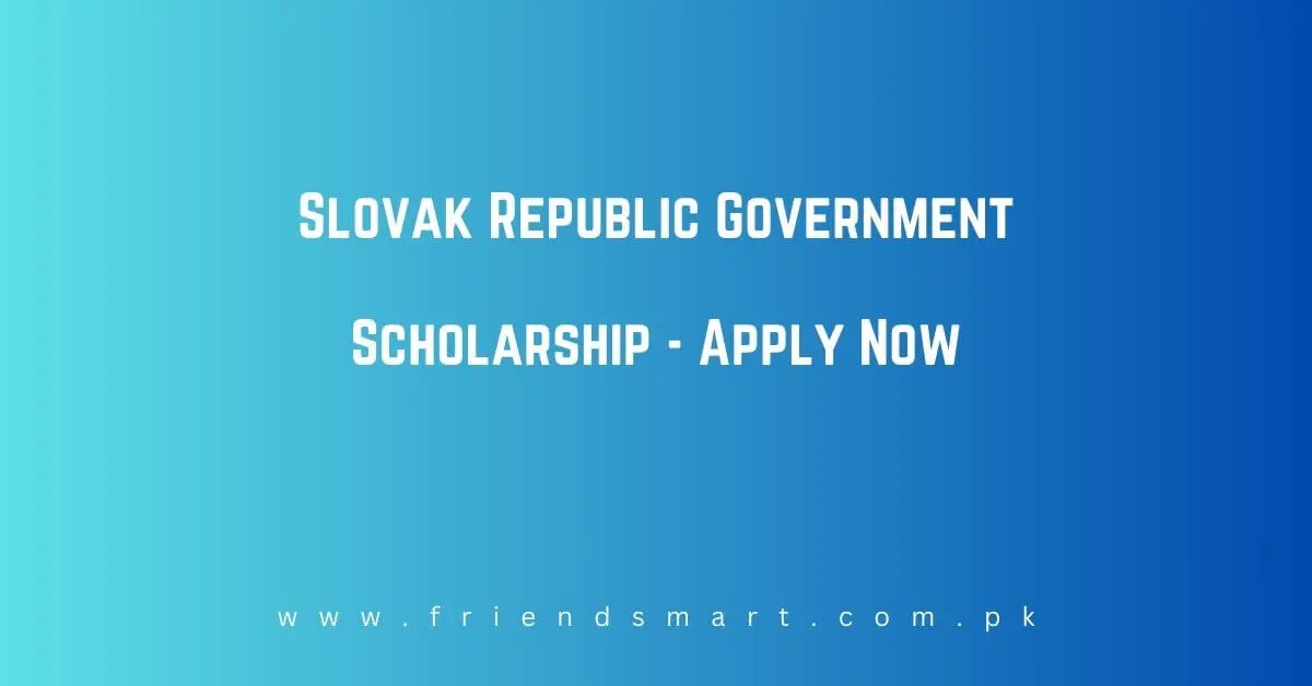 Slovak Republic Government Scholarship