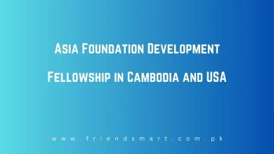 Photo of Asia Foundation Development Fellowship in Cambodia and USA