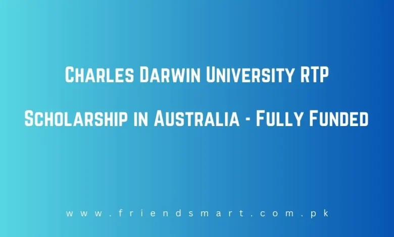 Photo of Charles Darwin University RTP Scholarship in Australia – Fully Funded 