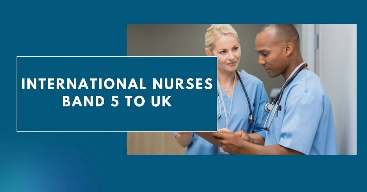 International Nurses Band 5 to UK