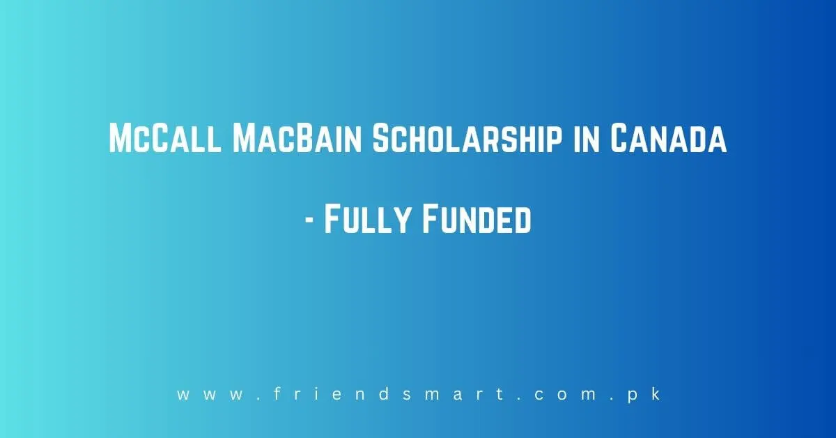 McCall MacBain Scholarship