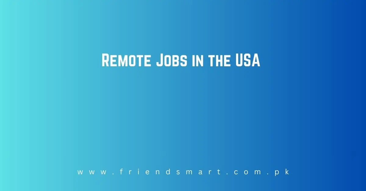 Remote Jobs in USA