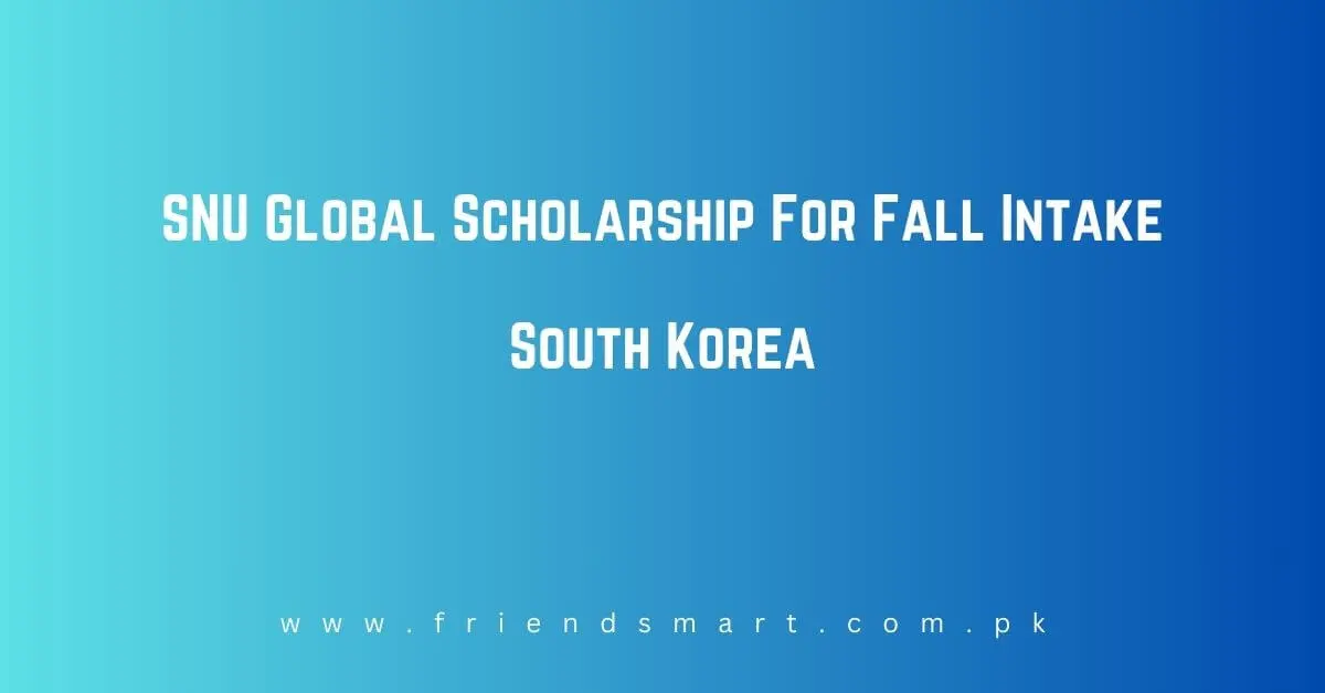 SNU Global Scholarship