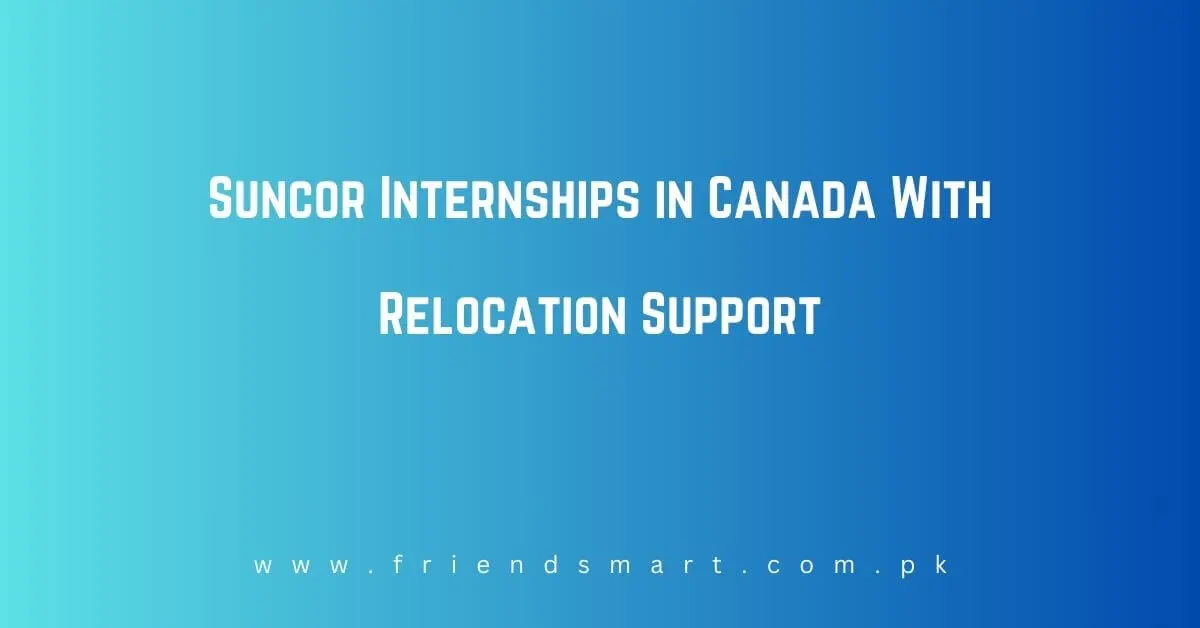 Suncor Internships in Canada 