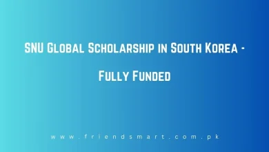 Photo of SNU Global Scholarship in South Korea – Fully Funded
