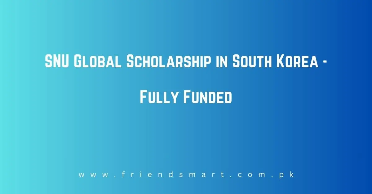 SNU Global Scholarship