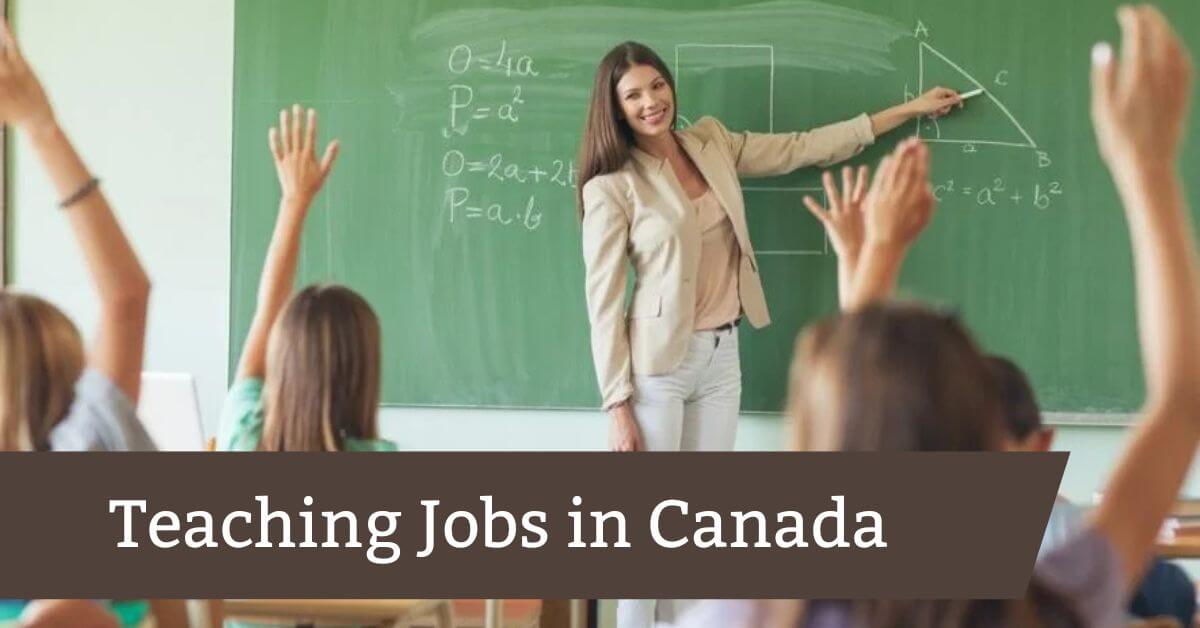 Teaching Jobs in Canada