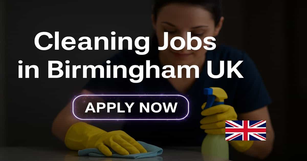 Cleaning Jobs in Birmingham UK