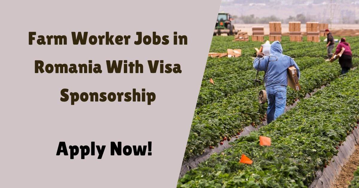 Farm Worker Jobs in Romania With Visa Sponsorship