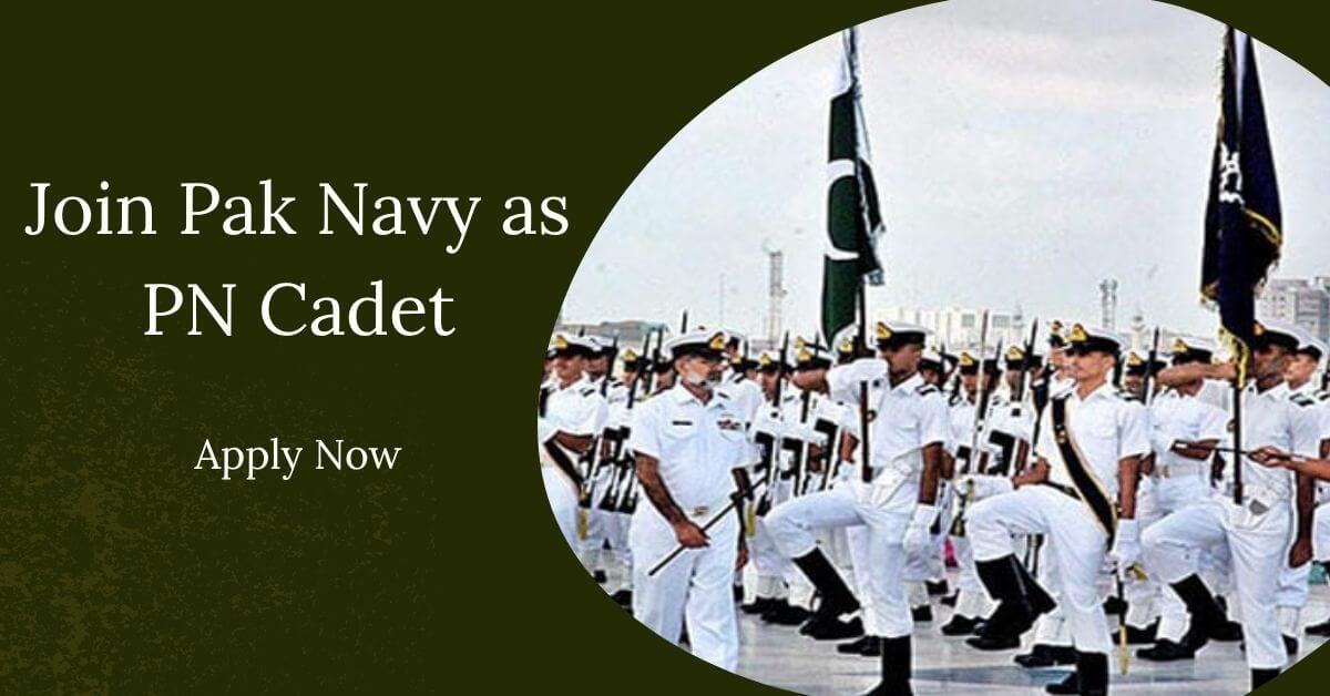 Join Pak Navy as PN Cadet