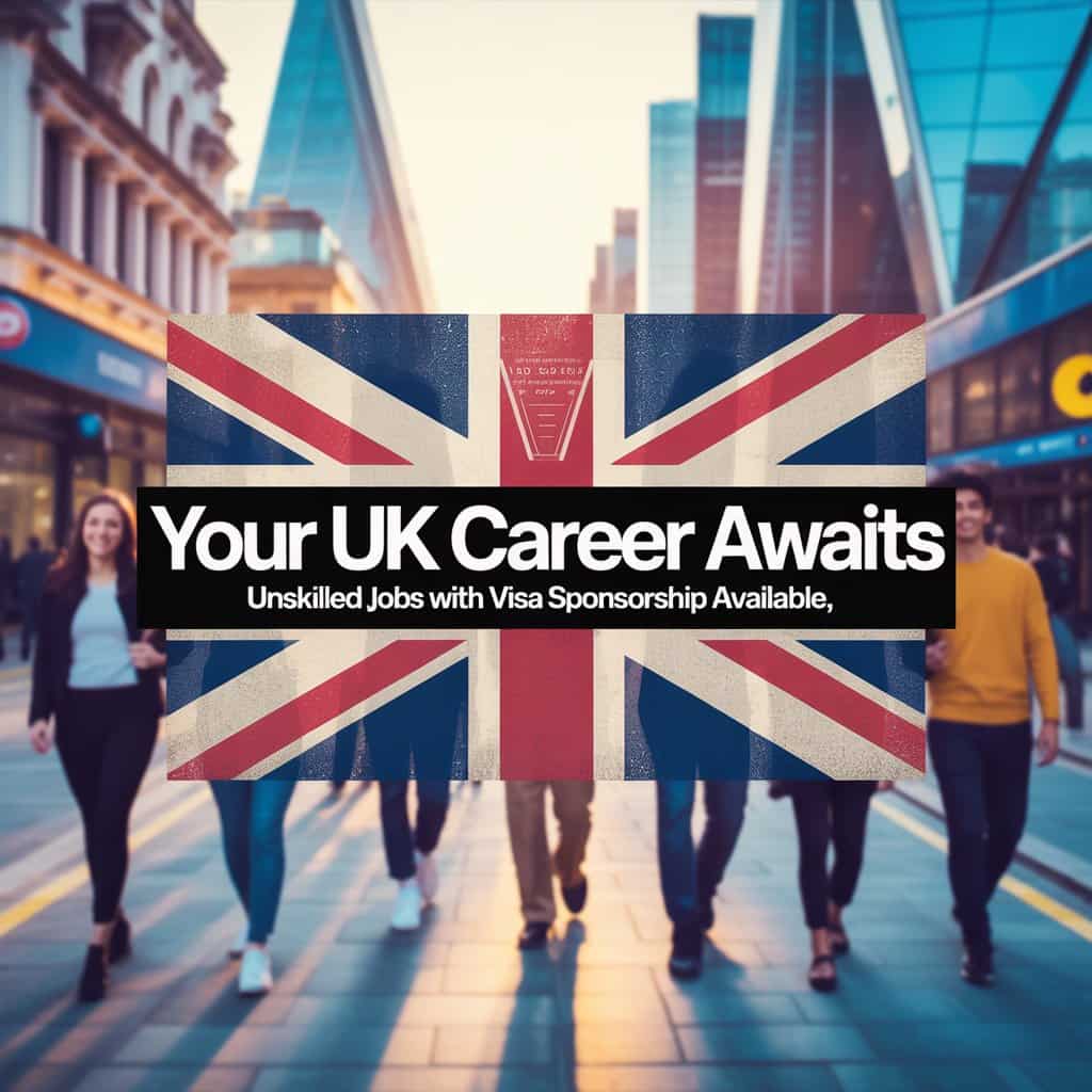 Unskilled Jobs in UK with Visa Sponsorship