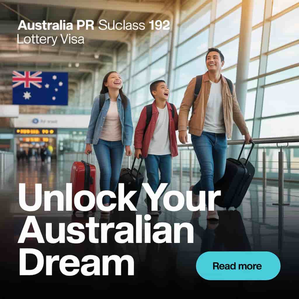 Australia PR Subclass 192 Lottery Visa
