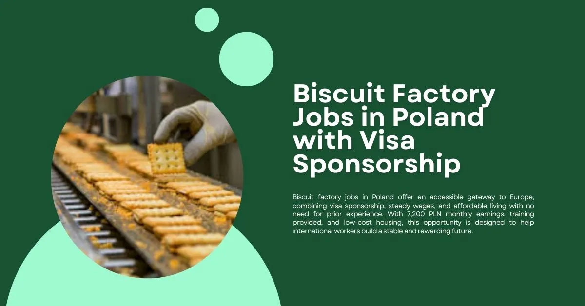 Biscuit Factory Jobs in Poland