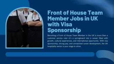 Photo of Front of House Team Member Jobs in UK with Visa Sponsorship