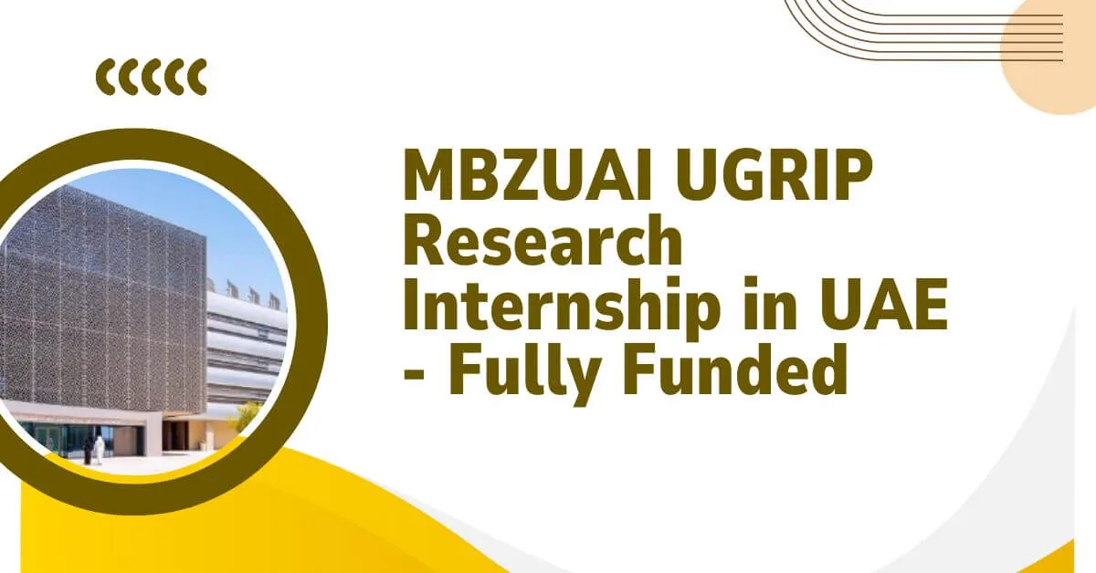 MBZUAI UGRIP Research Internship
