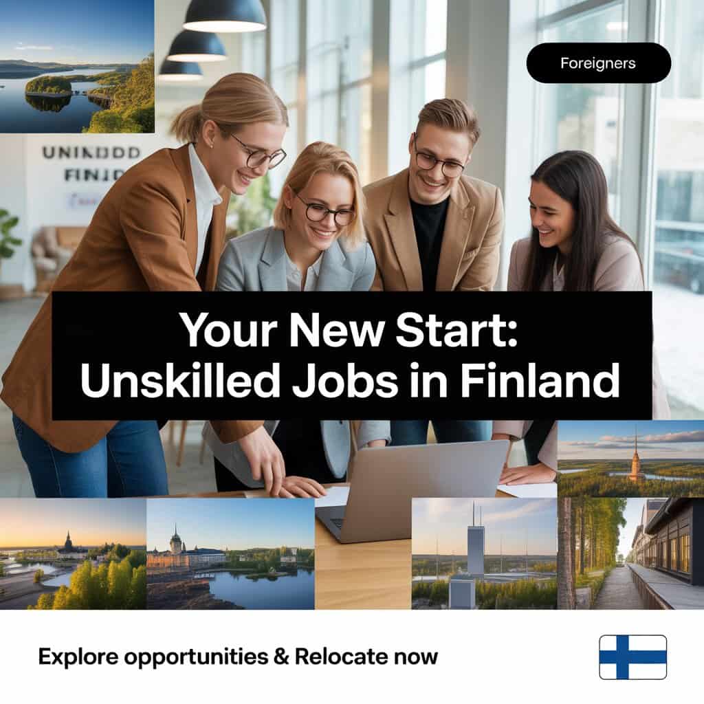 Unskilled Jobs in Finland for Foreigners