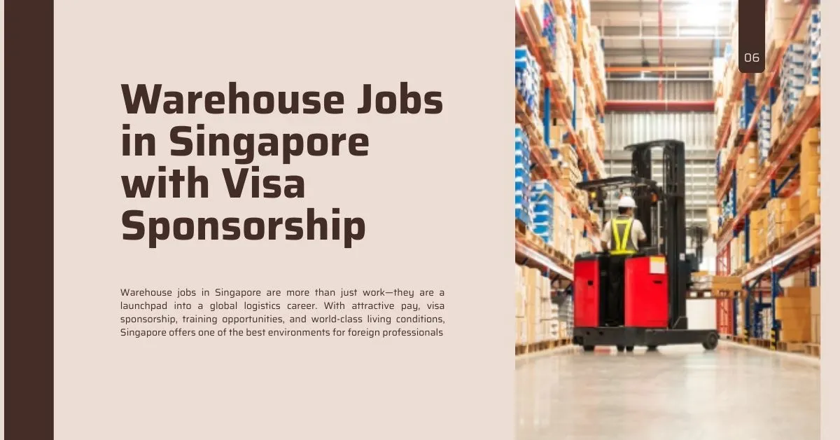 Warehouse Jobs in Singapore