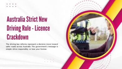 Photo of Australia Strict New Driving Rule – Licence Crackdown