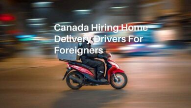 Photo of Canada Hiring Home Delivery Drivers For Foreigners 2025