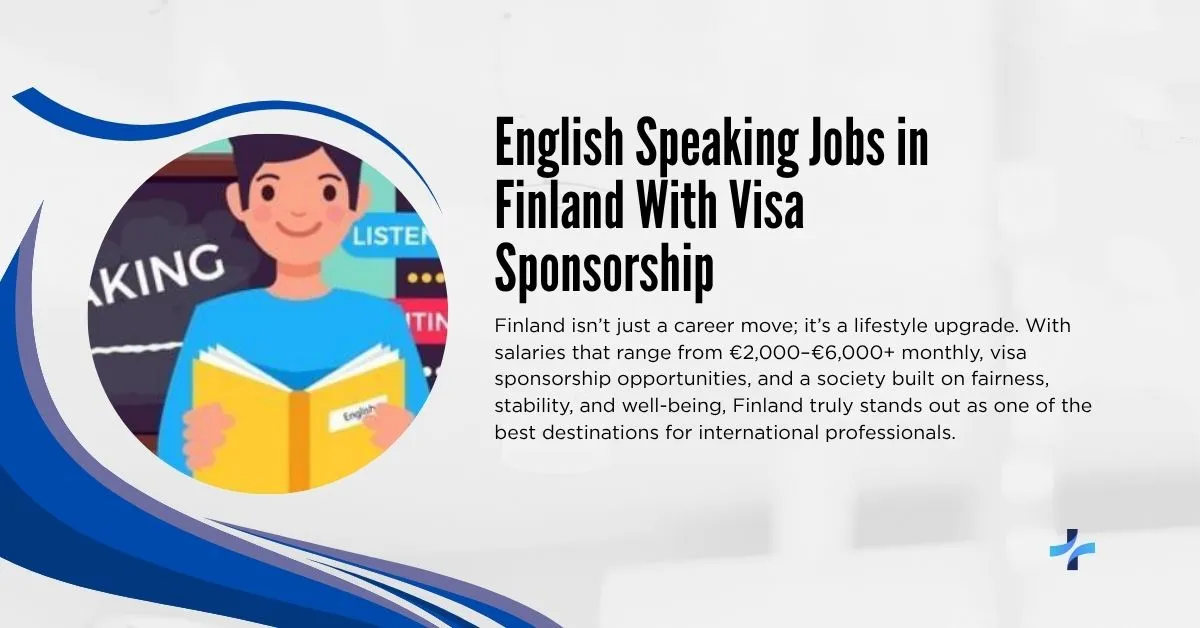 English Speaking Jobs in Finland 