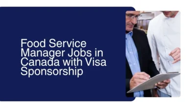 Photo of Food Service Manager Jobs in Canada with Visa Sponsorship