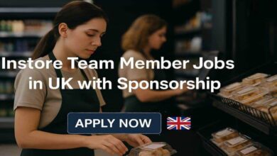 Photo of Instore Team Member Jobs In UK With Visa Sponsorship 2025