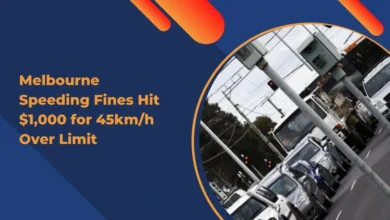 Photo of Melbourne Speeding Fines Hit $1,000 for 45km/h Over Limit
