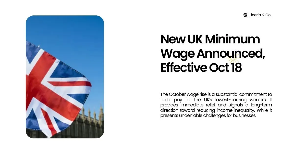 New UK Minimum Wage