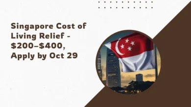 Photo of Singapore Cost of Living Relief – $200–$400, Apply by Oct 29