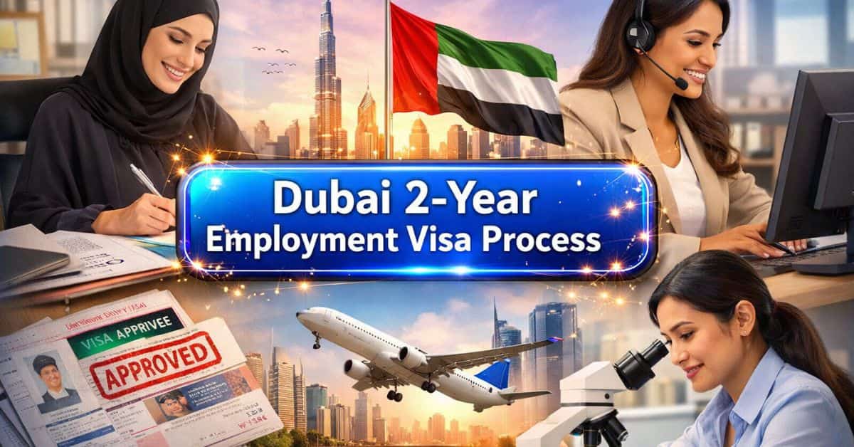 Dubai 2-Year Employment Visa Process
