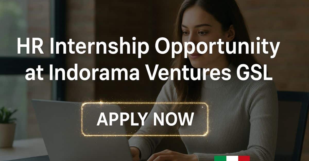 HR Internship Opportunity at Indorama Ventures GSL