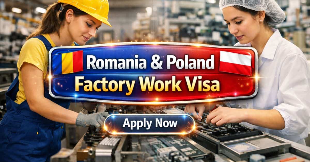 Romania & Poland Factory Work Visa