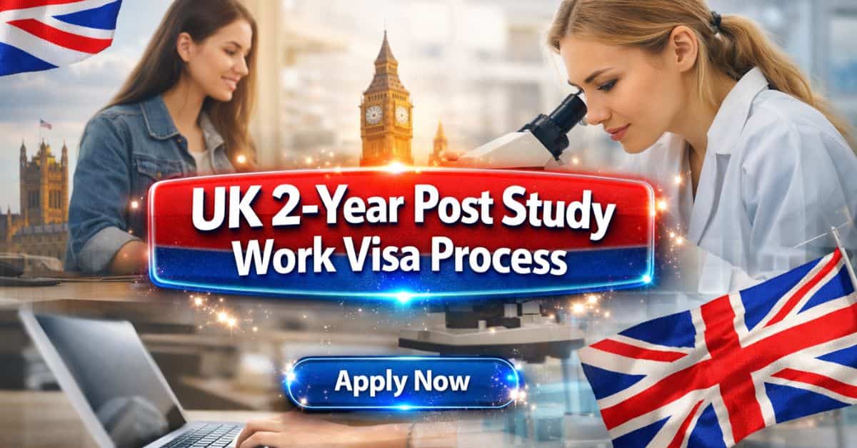 UK 2-Year Post Study Work Visa Process